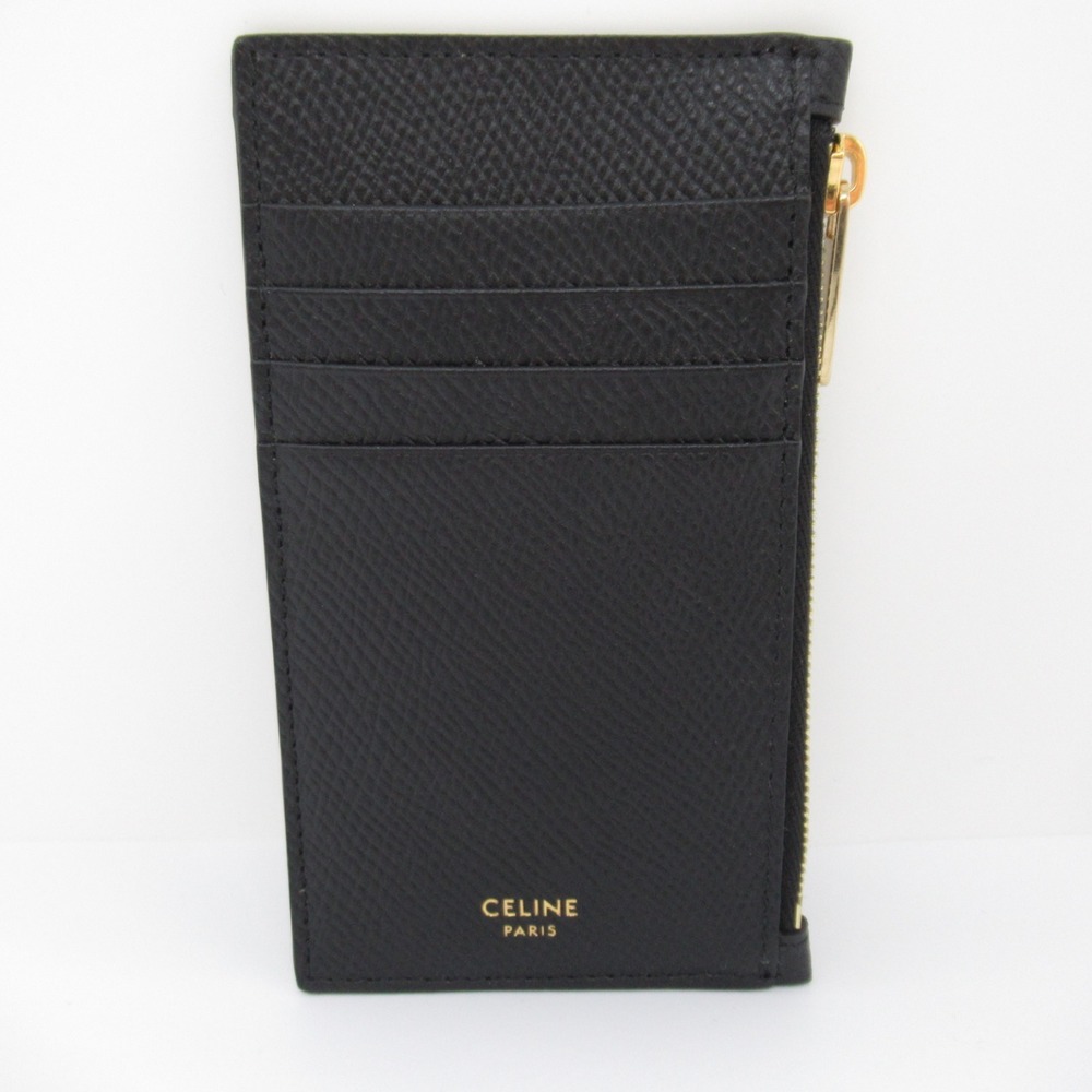 Celine Fragment Case Card Case Accessory Leather … - image 3